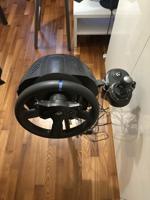 Thrustmaster T300RS GT + Shifter + Adapter + Stojak + Adapter2