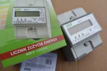 Licznik Trojfazowy Zuzycia Energii Pradu Podlicznik 3-FAZ