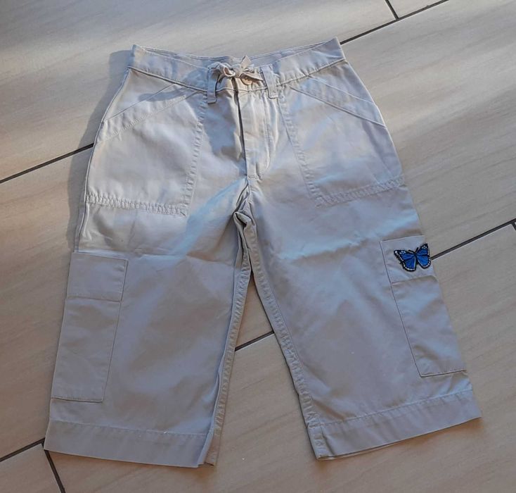 Śliczne spodnie idealne na lato marki Marks &Spencer.