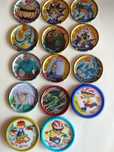 Tazos Duel metálicos otto rollers bollycao matutano
