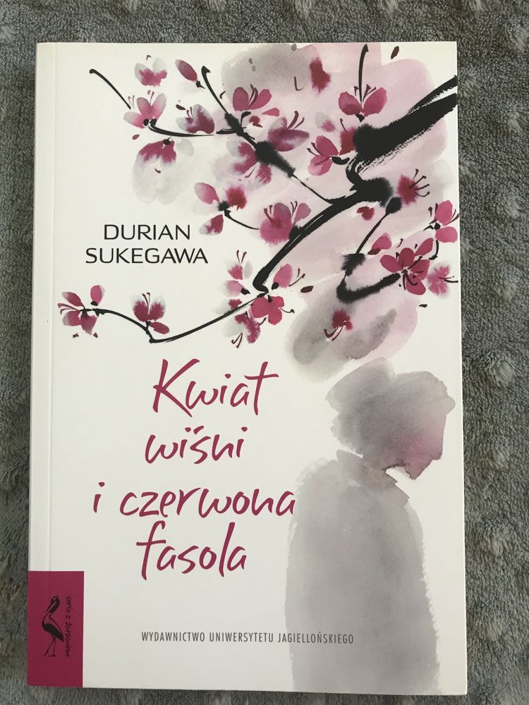 Kwiat wiśni i czerwona fasola Durian Sukegawa