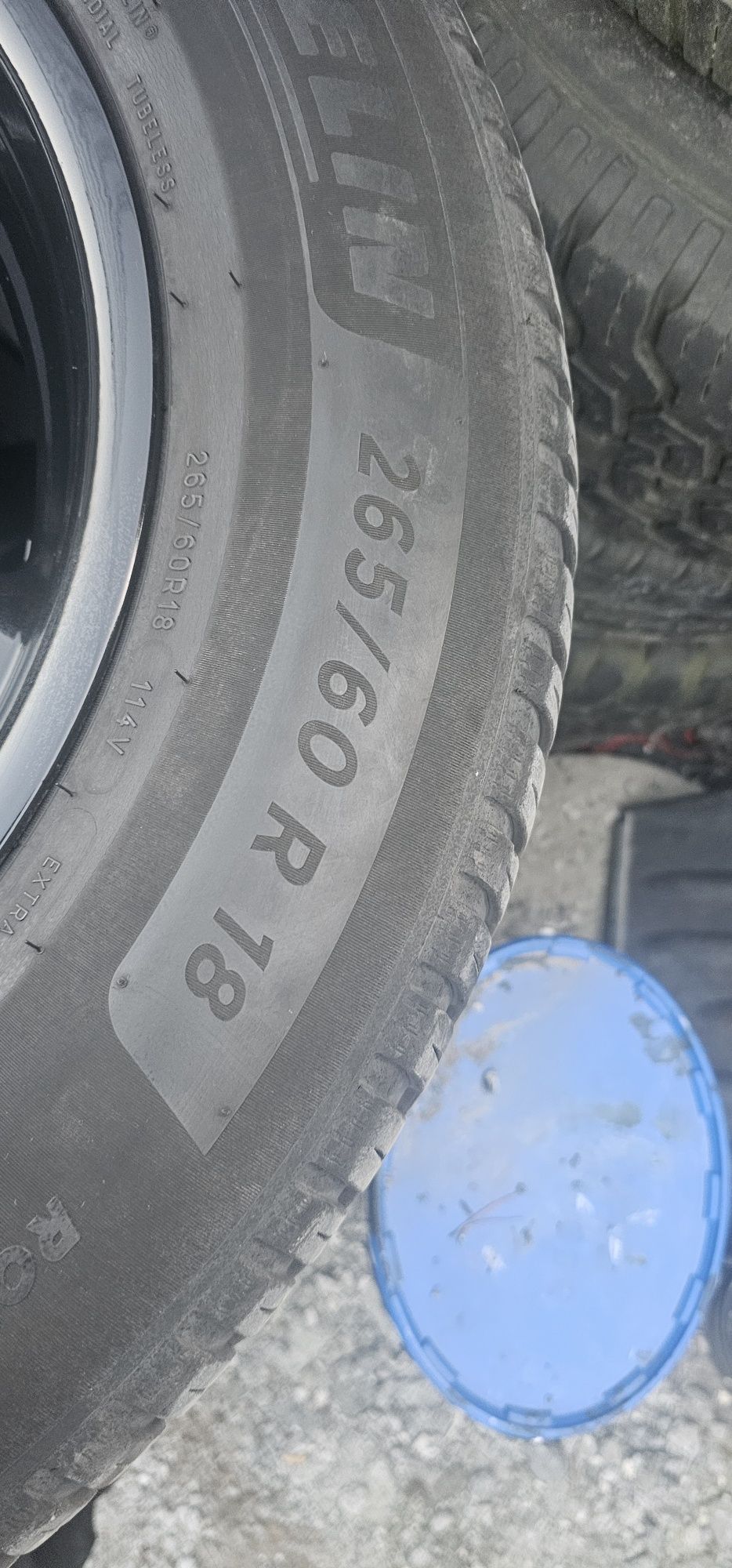 KOŁA Mercedes G klasa AMG W463 r18 Michelin 255/60 OM+DYSTANSE 5x130