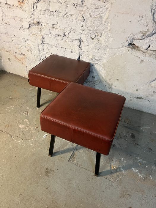 Taboret siedzisko pufa prl vintage retro