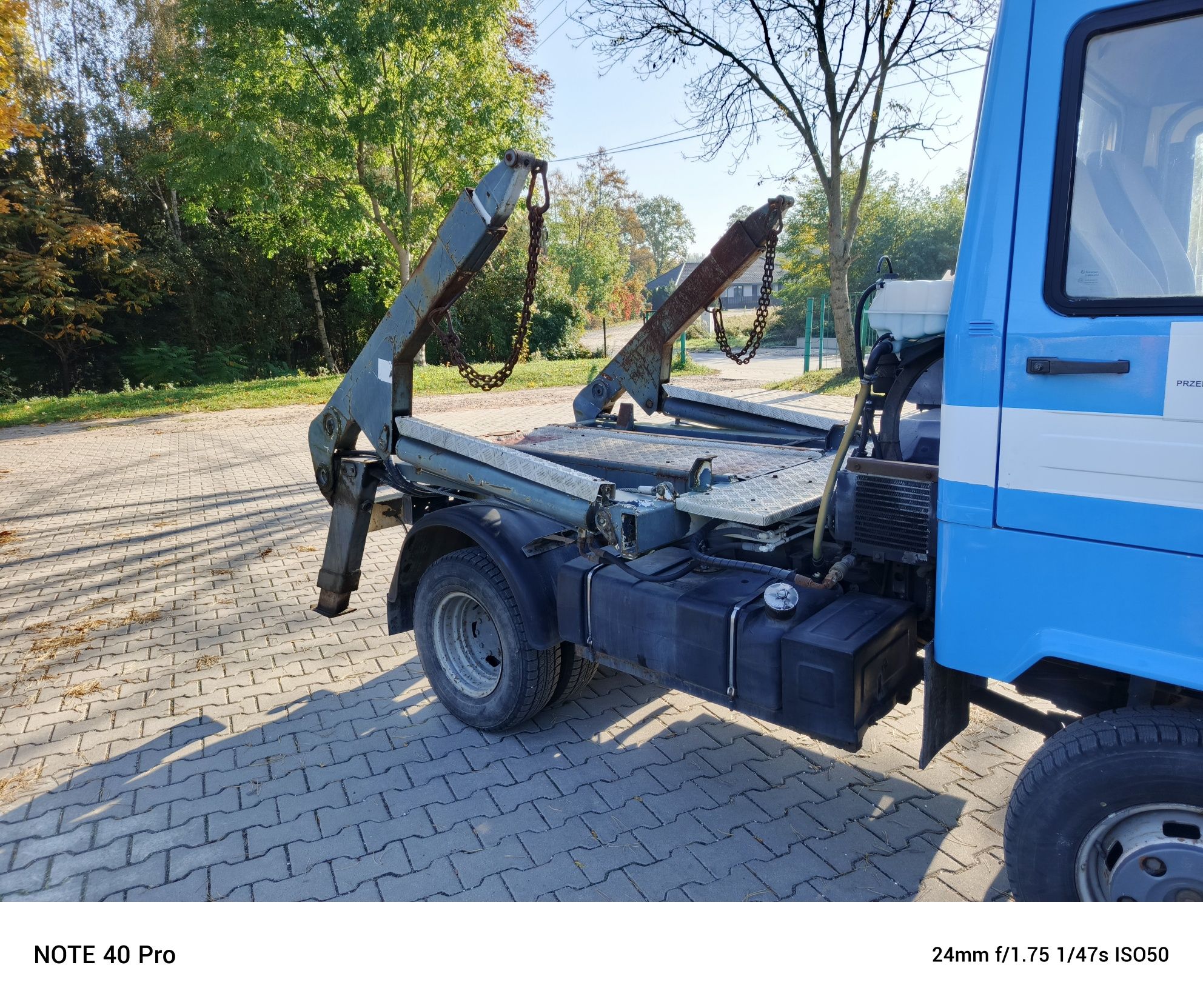Wywóz odpadów pobudowanych , bardzo wąskie wjazdy poradzimy sobie