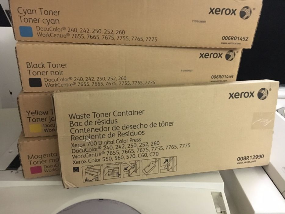 Xerox Toners 242/250/252/260 e 550/560