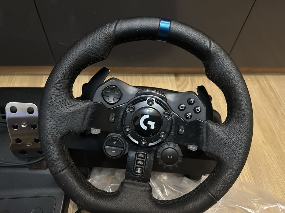 Игровий руль Logitech g923 Play Station 3/4/5/PC (тести/відео), g29