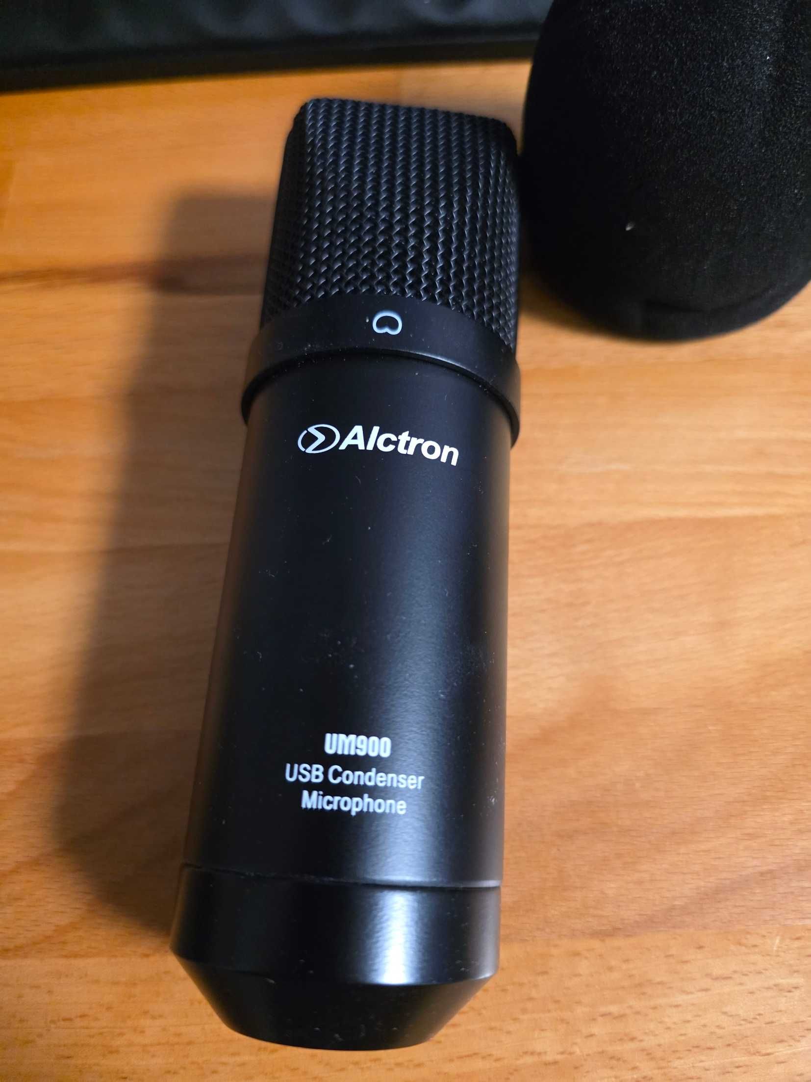 Mikrofon pojemnościowy USB - Alctron UM900