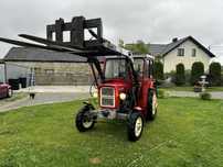 Ursus C 330 M z turem, 1991 rok, wspomaganie kierownicy.