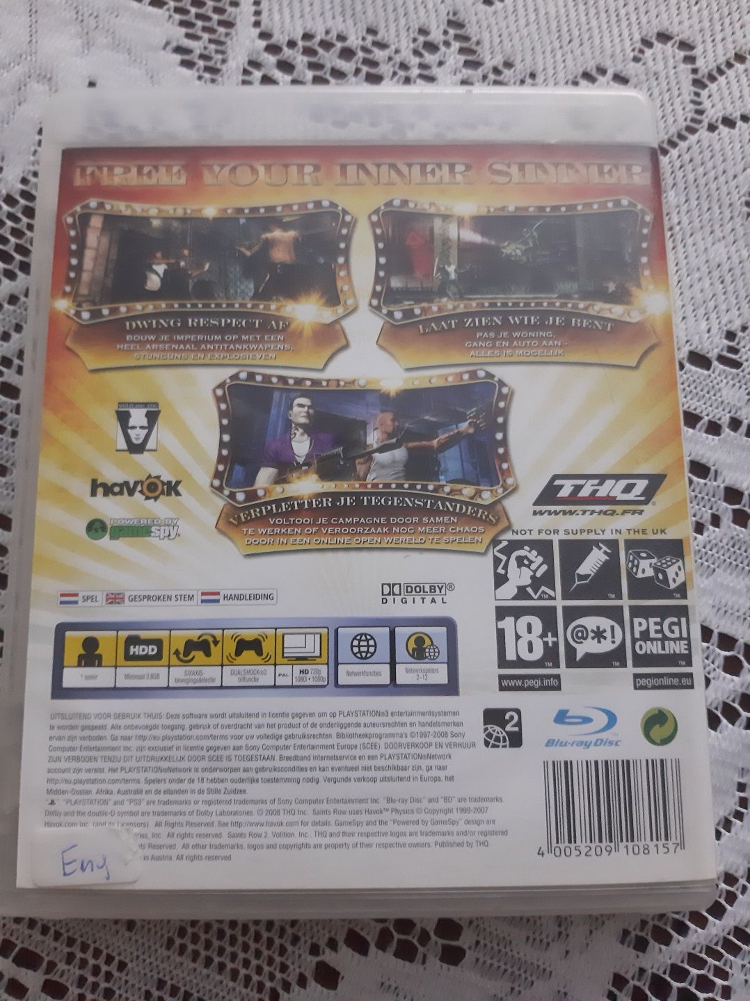 Saints Row 2 na ps3