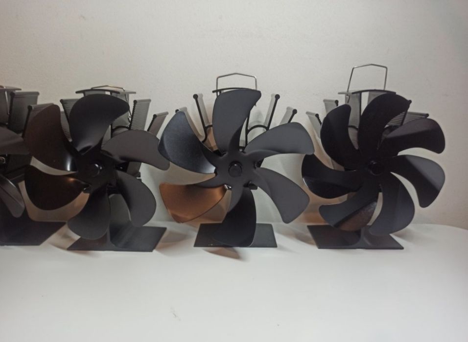 Термоелектричний вентилятор для камінів,буржуйок,печей