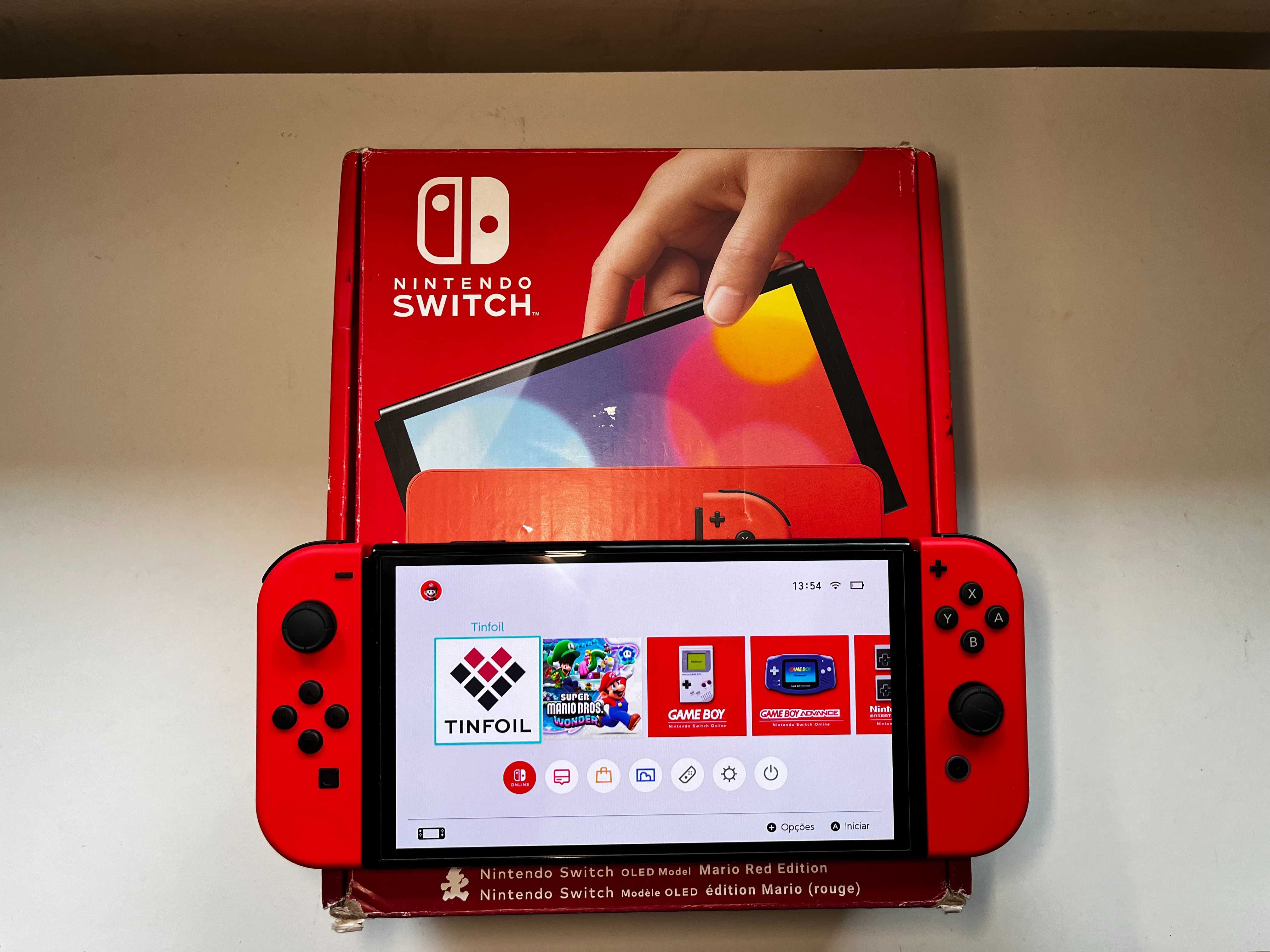 Nintendo Switch Oled Mario | DESBLOQUEADA | FREESHOP