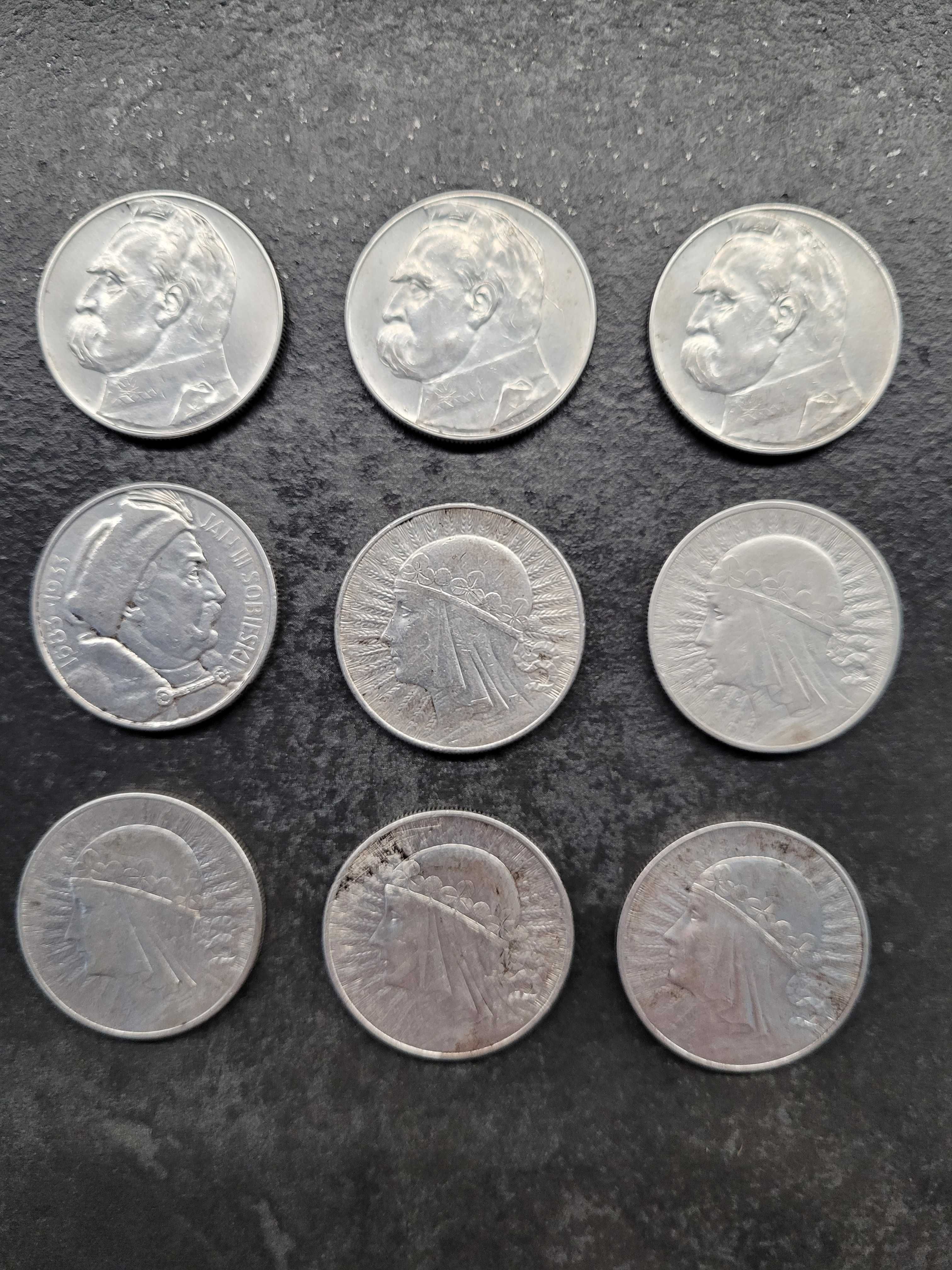 Monety Piłsudski, Kobieta i Sobieski