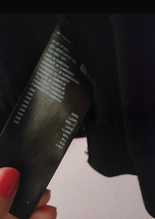 Uniglo r. S sweter wełna jak Massimo Dutti other stories arket