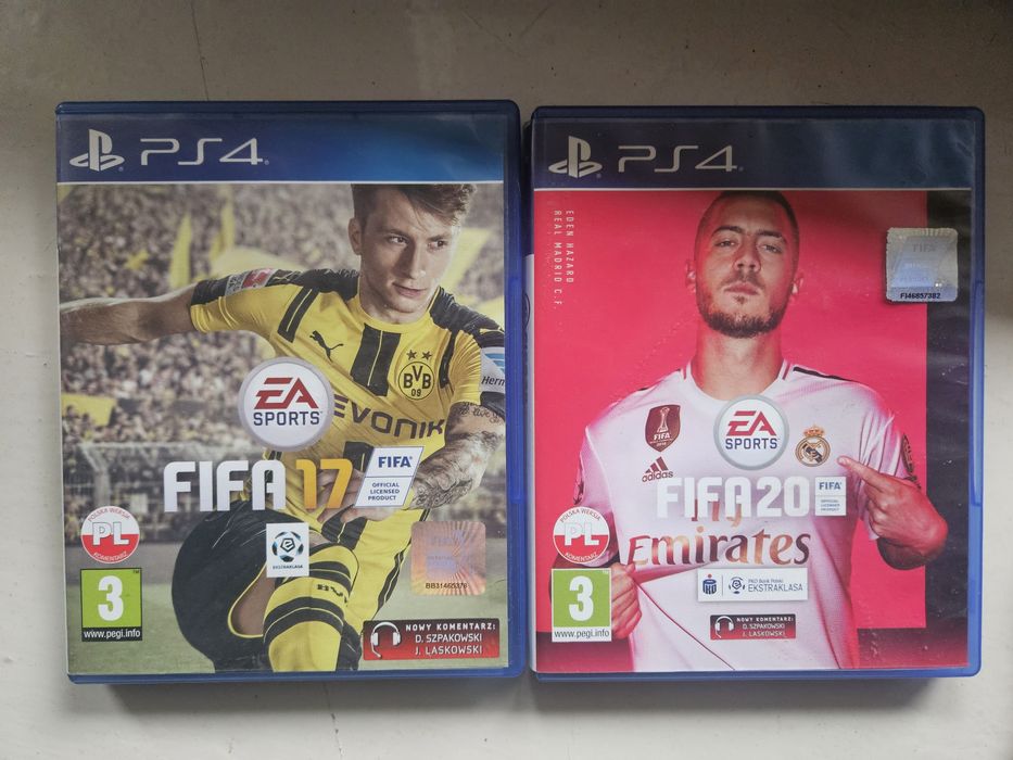 Gry FIFA 17, 20 na PS4