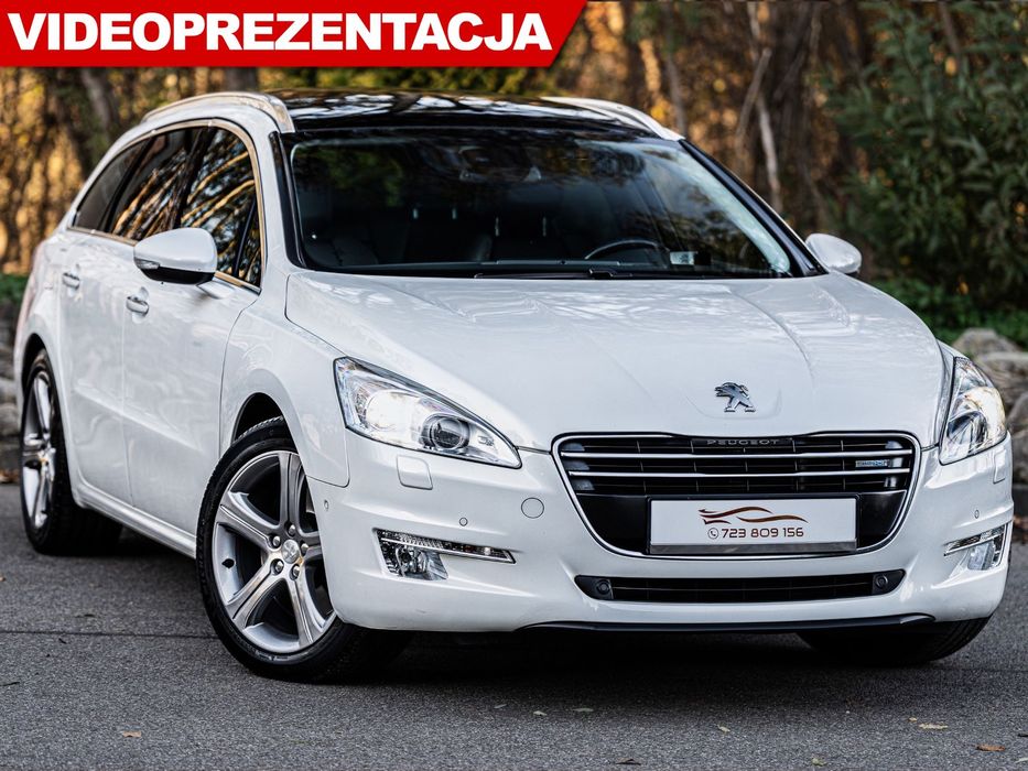Peugeot 508 ALLURE*2.0 HDI(180 KM)*AUTOMAT*Xenon*PanoDach*Skóra*Stan Perfekcyjny!!