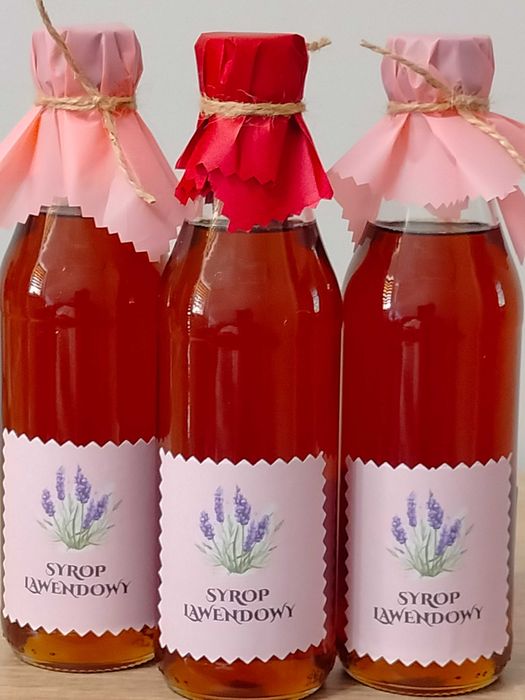 Syrop z lawendy -pyszny syrop do kawy