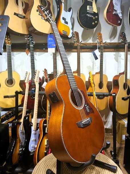 Mantic BG-1E Vintage gitara elektro-akustyczna 3/4 Fishman + pokrowiec