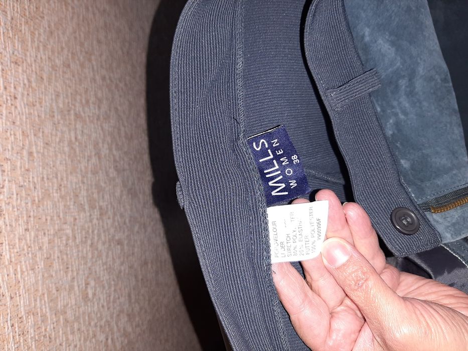 Штаны женские 46р серые кожа и стрейч