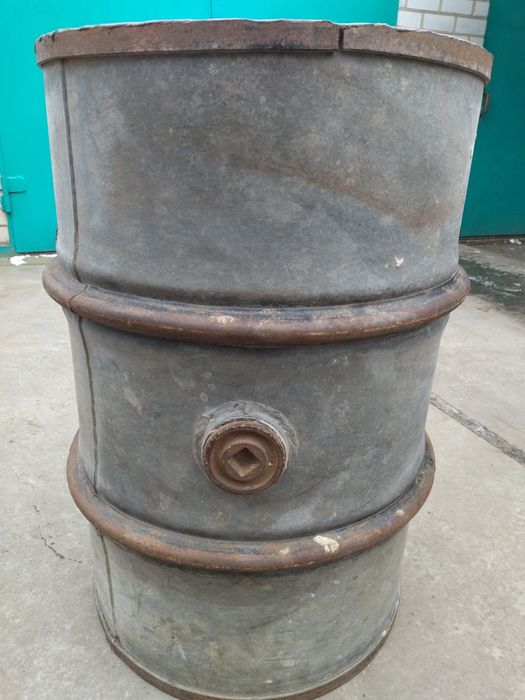 Бочка оцинкована 200 л.