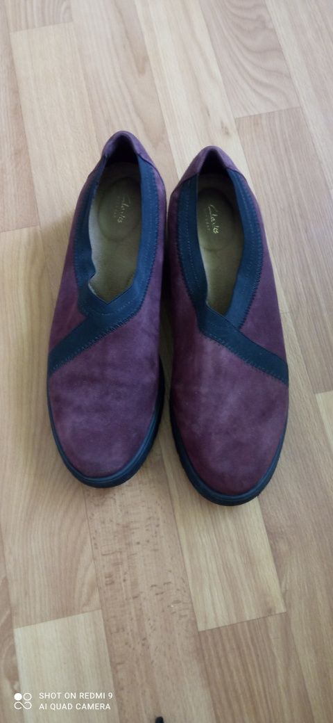 Мокасіни,туфлі Clarks 40р.