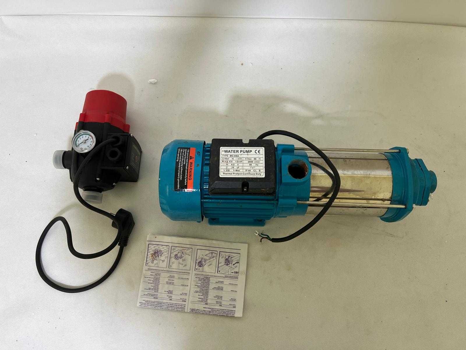 Pompa wodna MC-6SA + sterownik ciśnienia TX — zestaw