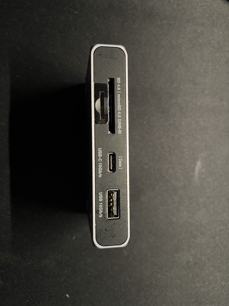 CalDigit SOHO Dock - HDMI i DP nie działają, brak czytnika microSD