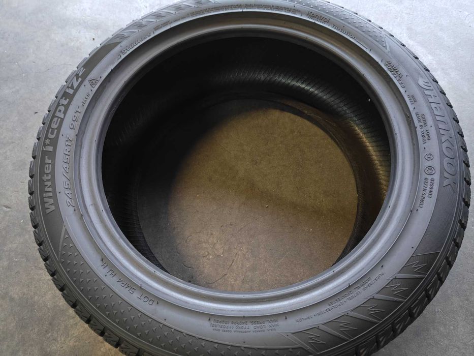 Шини зимові R17 245 45 Hankook Winter з Mercedes E class 7мм