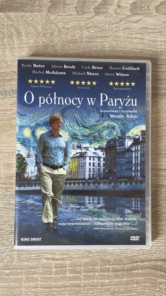 Film na płycie DVD „O północy w Paryżu”