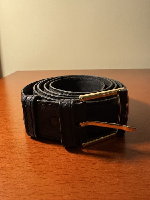 Cinto preto de homem