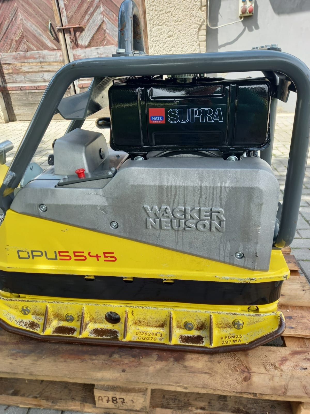 Wacker Neuson DPU 5545 z 2024roku jak Nowa zagęszczarka ubijarka płyta
