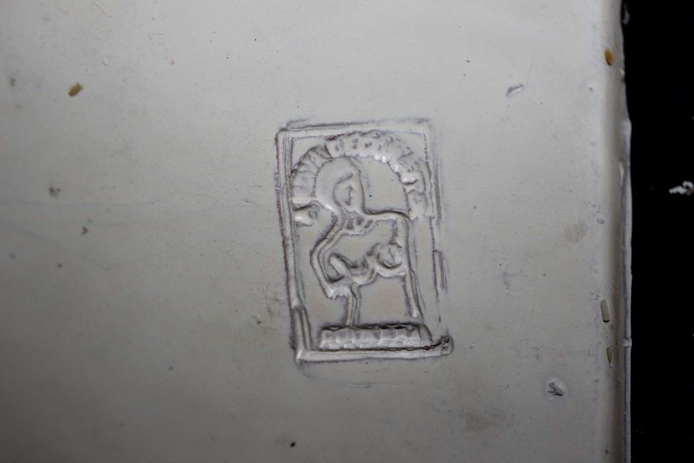 Figura em faiança - Toureiro - Touro - Recordação da Nazare