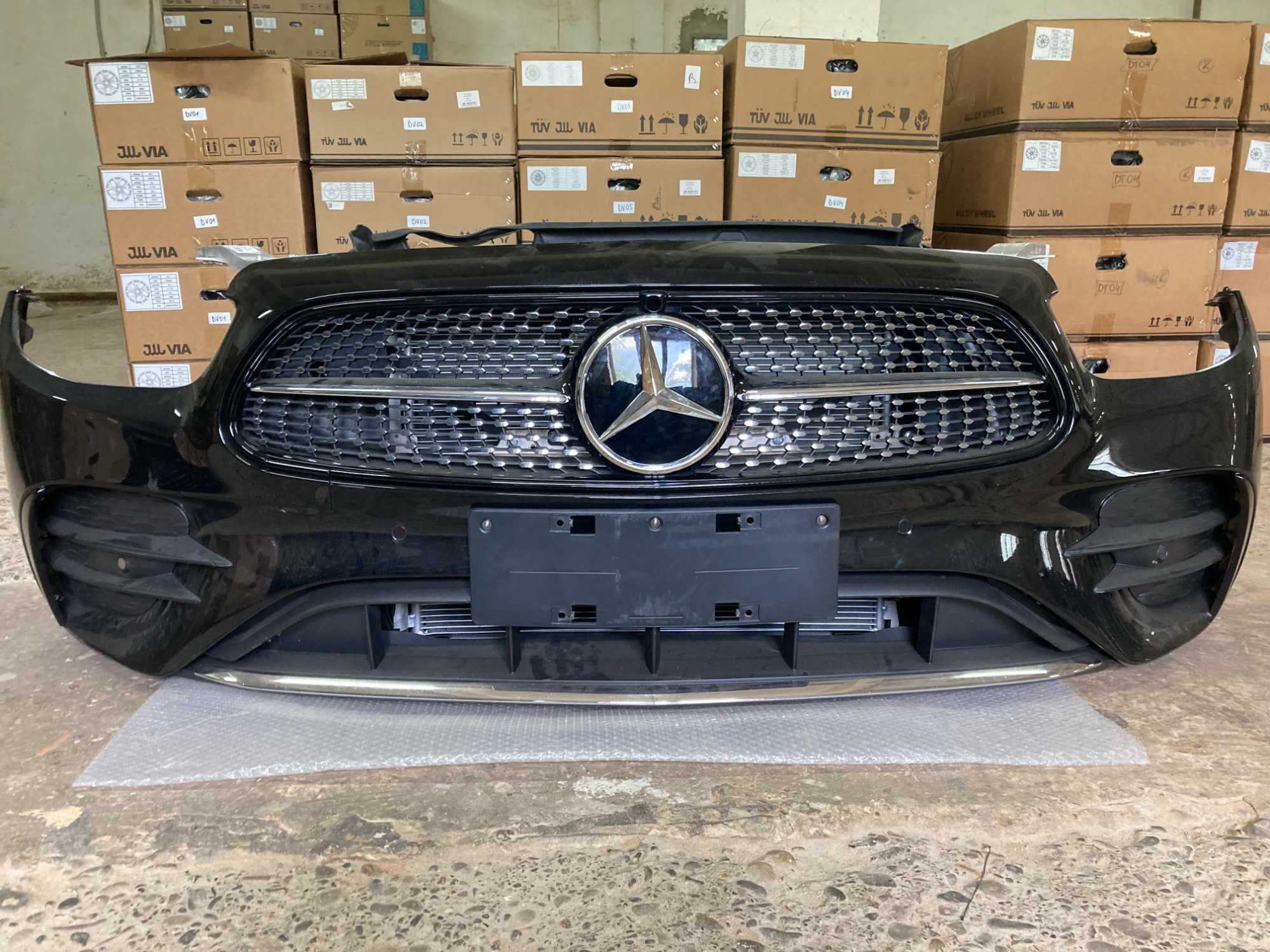Бампер радиаторы установ.панель(Морда)в сборе W213 E-Klass AMG 22-24г.