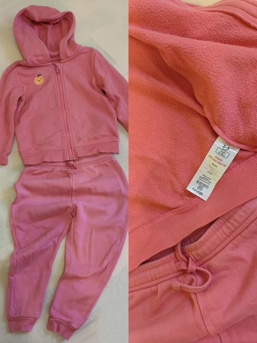 Теплый флисовый костюм детский, детская одежда