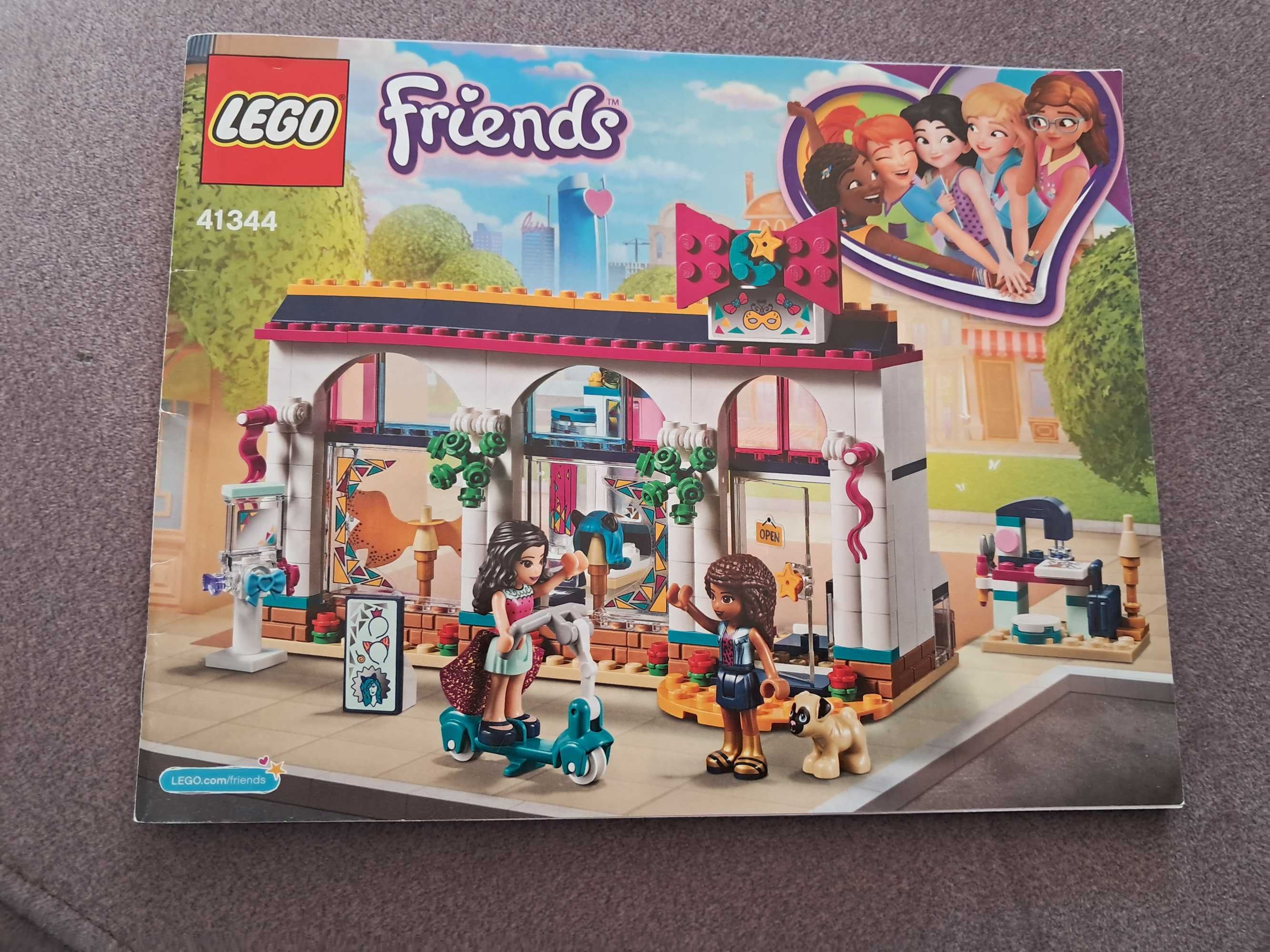 Lego friends Sklep z akcedoriamii 41344