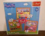 Puzzle 3 in 1 Peppa 3+
