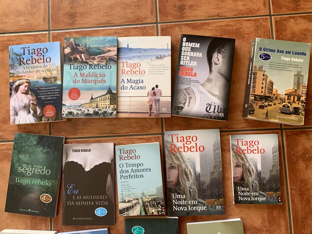 Livros Tiago Rebelo