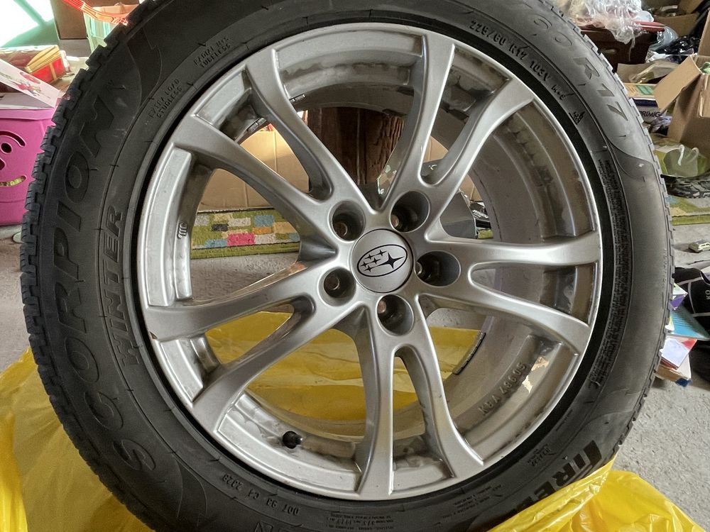 Felga 17’’ od Subaru Outback IV, Forester SJ wraz z oponą Pirelli