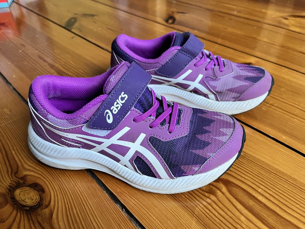 Buty dziewczęce Asics contend 8 na rzepy