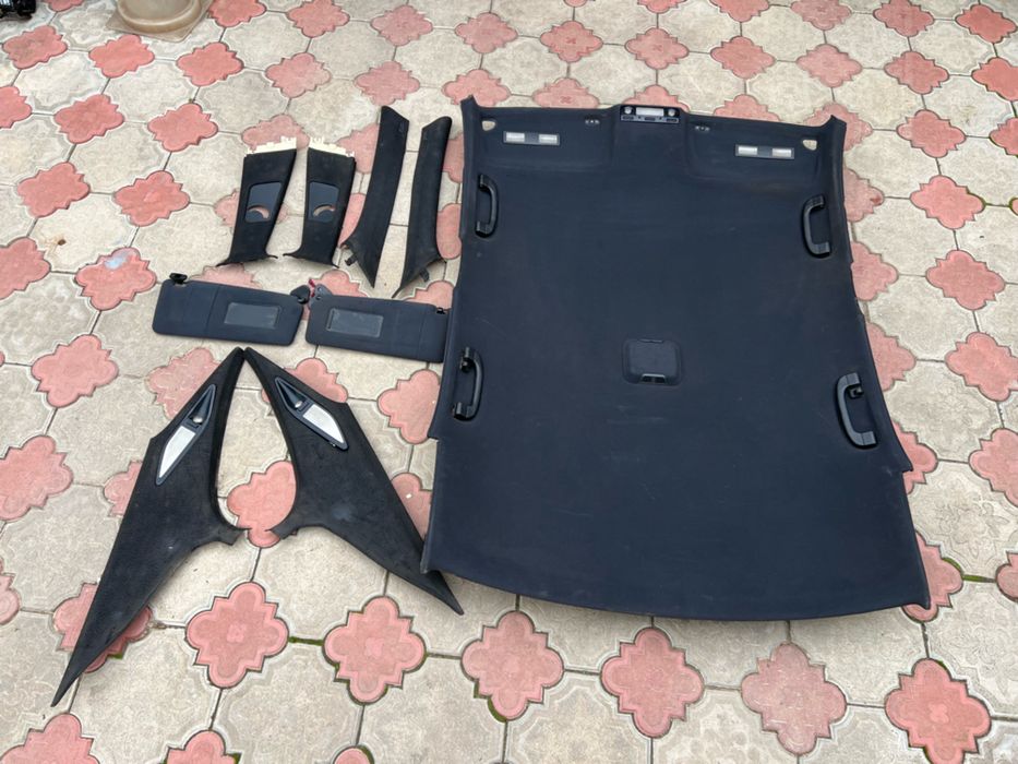 Салон на BMW e39, Черная кожа , електро