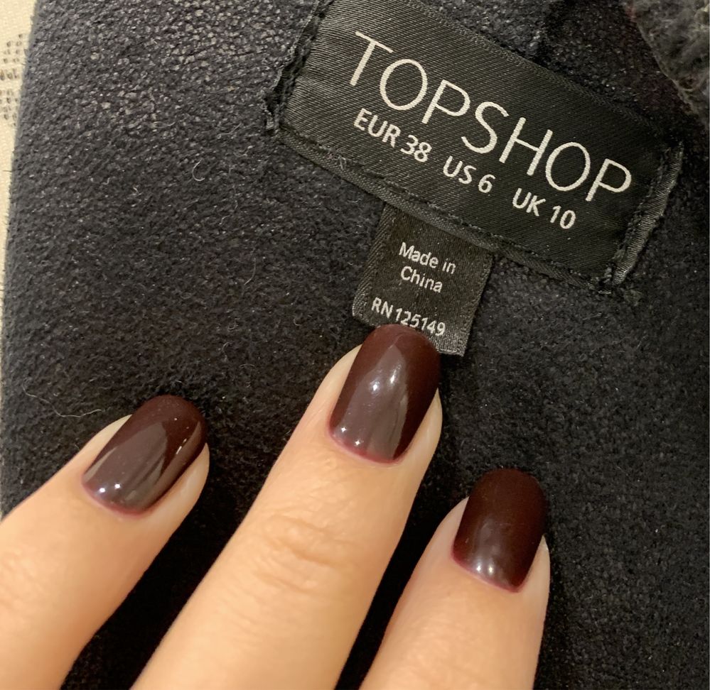 мех topshop новое