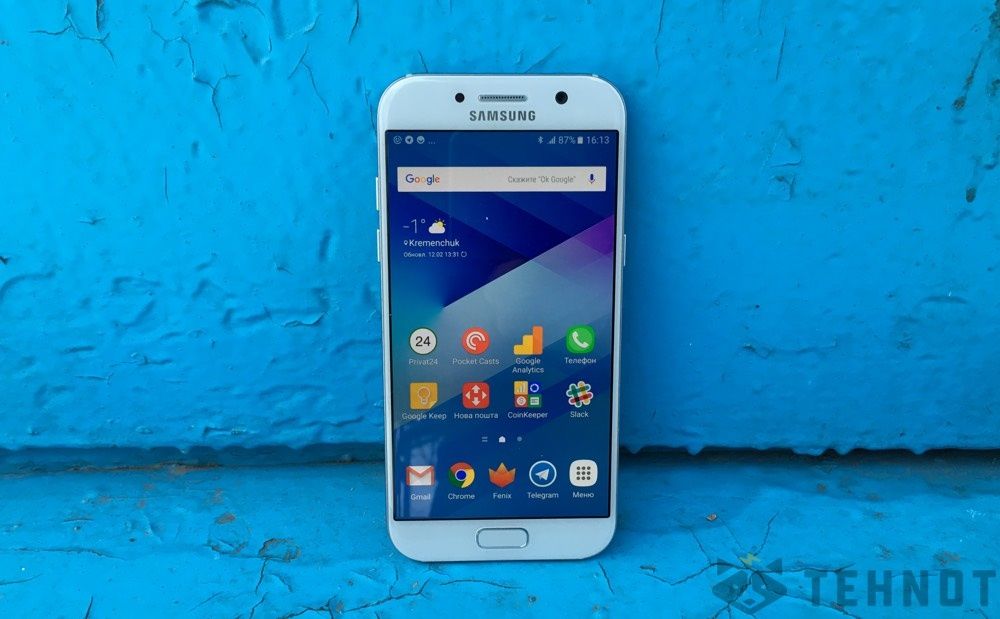 Samsung Galaxy A5 2017 Blue (SM-A520F) 32 ГБ