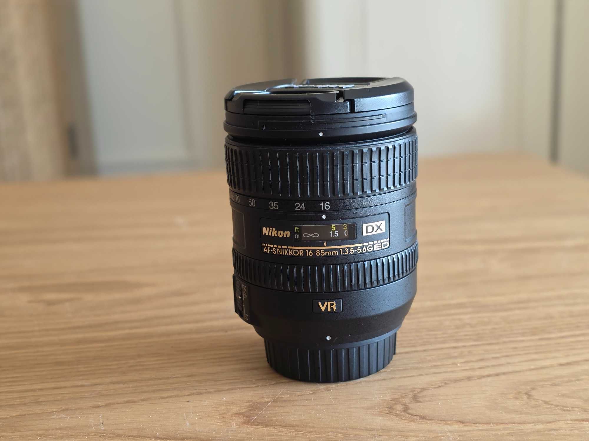 Nikon Nikkor 16-85 mm f/3.5-5.6G ED VR AF-S DX gwaranacja 01.2026