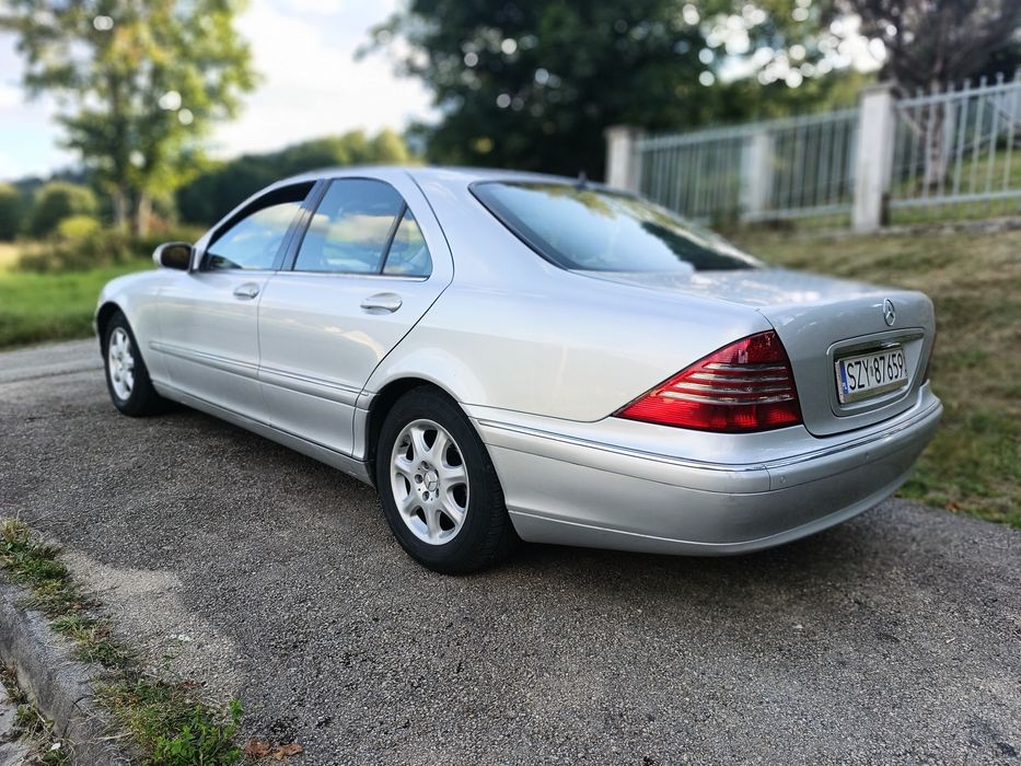 Mercedes 320CDI S-klasa W220 polift 204 km Bez rdzy