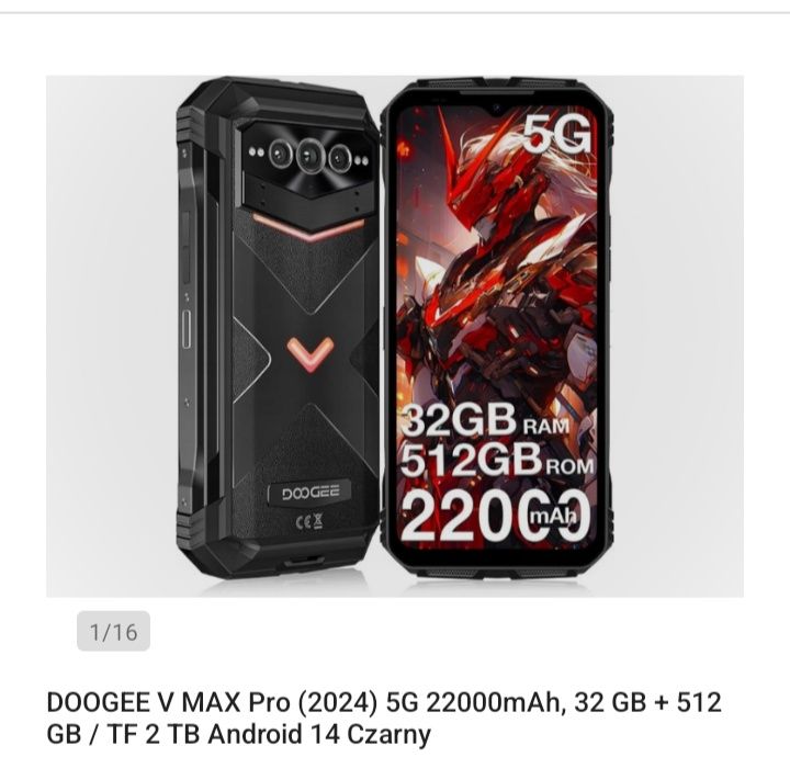 Doogee VMax Pro 512GB (2024)