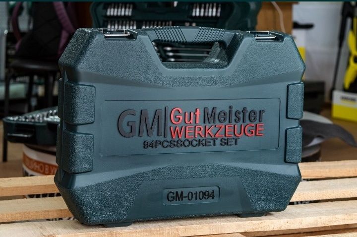 Набор инструментов головок ключей Gut Meister 94 шт инструмент Германя
