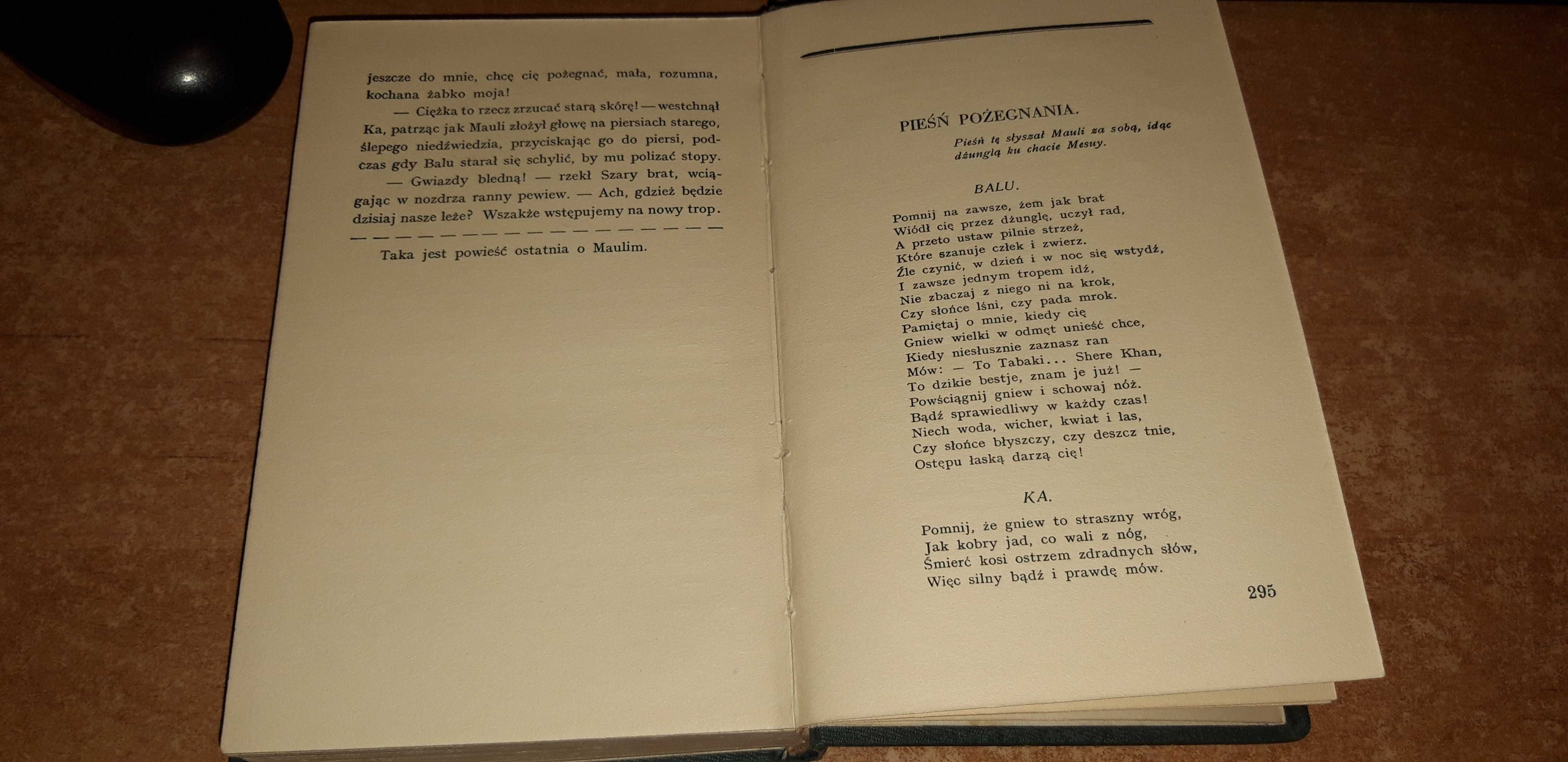 Druga Księga Dżungl i-R. Kipling- Poznań 1928 opr., Bibl.L.Nobla