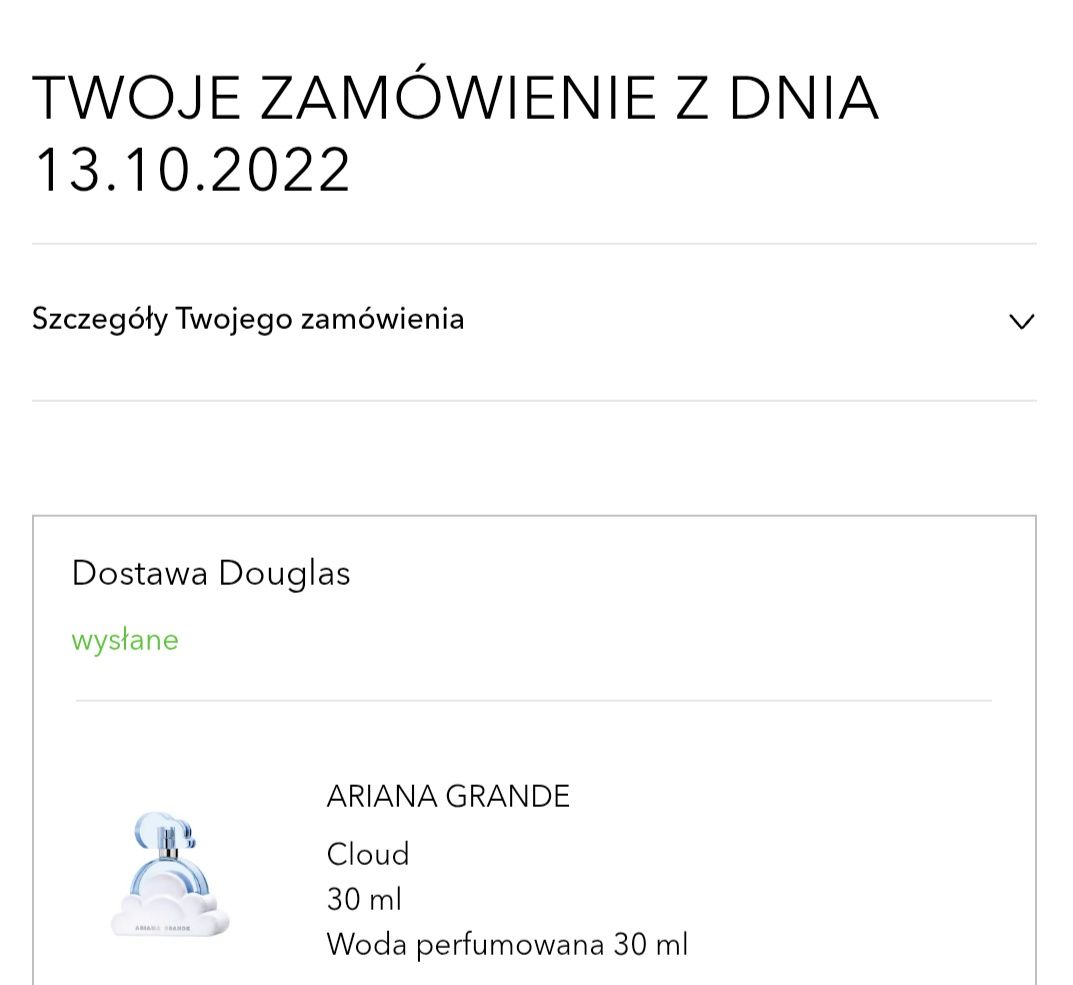 Perfumy Ariana Grande Cloud EDP