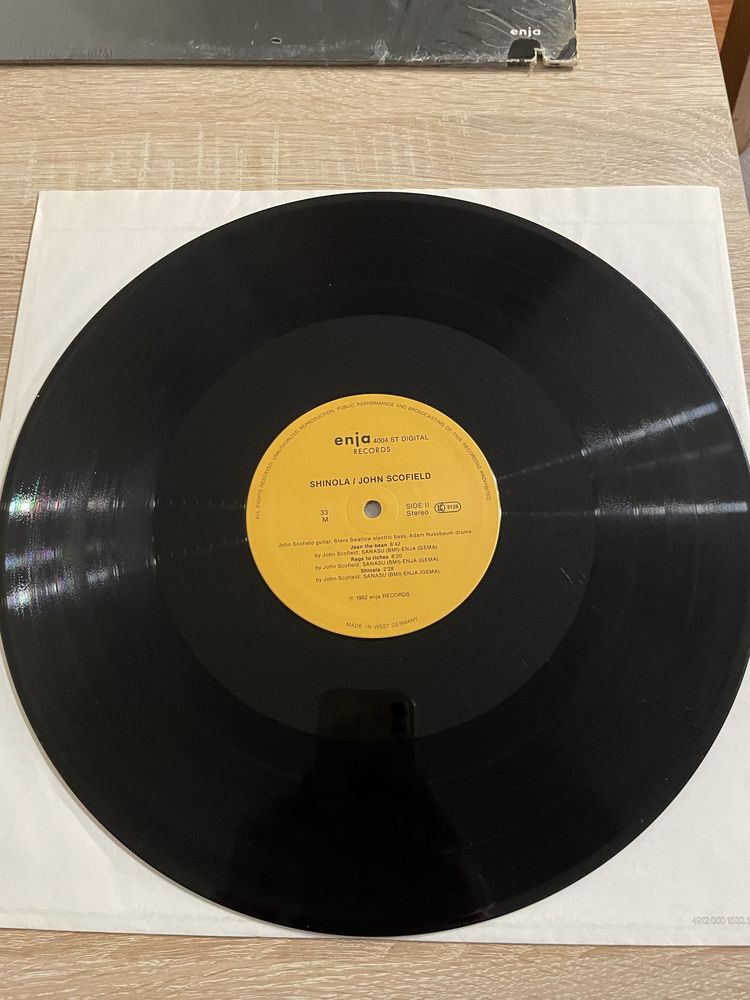 John Scofield Shinola EX+ Germany lp
