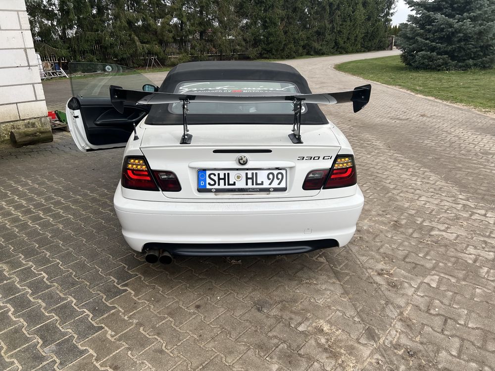 Spoiler skrzydło lotka carbon drift duza