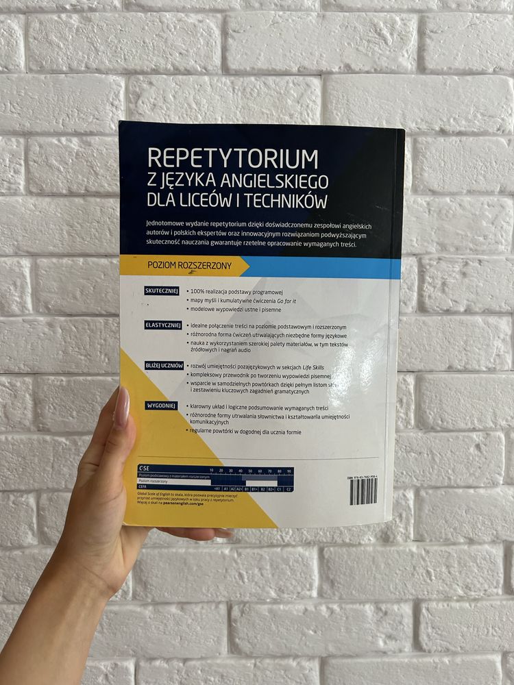 Repetytorium z języka angielskiego dla liceów i techników-rozszerzenie